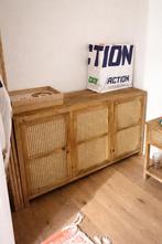 Xenos Webbing Dressoir Bandung - Naturel, 100 tot 150 cm, Ophalen of Verzenden, Zo goed als nieuw, Minder dan 100 cm