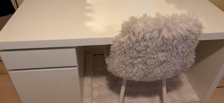 Ikea malm bureau, Huis en Inrichting, Bureaus, Gebruikt, Ophalen