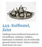 Tinnen koffieset tin Zeist, Antiek en Kunst, Antiek | Tin, Ophalen of Verzenden