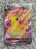 Pikachu V #170/185 - Zeldzame Pokémon kaart!, Hobby en Vrije tijd, Verzamelkaartspellen | Pokémon, Ophalen, Zo goed als nieuw