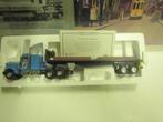 VRACHTWAGEN PAC LEASE BLAUW, Hobby en Vrije tijd, Ophalen of Verzenden, Nieuw, Bus of Vrachtwagen, Matchbox