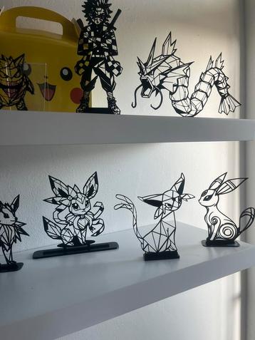 GameRoom | Pokémon & Anime Black Abstract 3D Objects beschikbaar voor biedingen