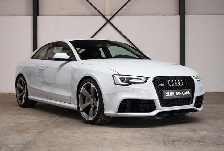 Audi RS5 Coupé 4.2 FSI RS5 quattro | Keramisch | B&O | 1e e, Auto's, Audi, Bedrijf, Te koop, RS5, 4x4, ABS, Achteruitrijcamera