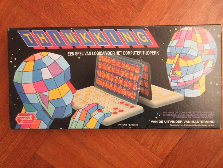 Thinkking ( makers van Mastermind ), Hobby en Vrije tijd, Gezelschapsspellen | Overige, Nieuw, Een of twee spelers, Ophalen of Verzenden