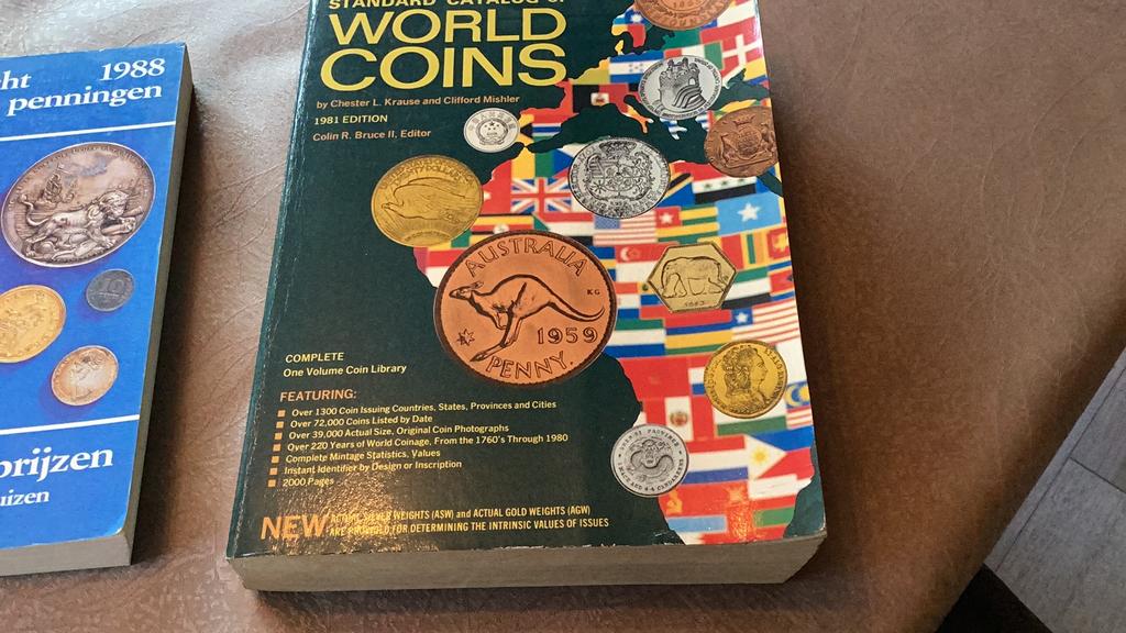 Munten wereld catalogus en penningen, Ophalen of Verzenden, Buitenland, Munten