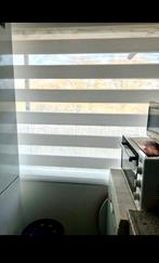 Zebra gordijnen wit 3 stuks, Huis en Inrichting, Stoffering | Gordijnen en Lamellen, Gebruikt, Wit, 150 tot 200 cm, Ophalen of Verzenden