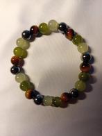 Boheemse natuursteen armband., Sieraden, Tassen en Uiterlijk, Armbanden, Ophalen of Verzenden, Nieuw, Overige kleuren, Overige materialen