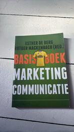 Basisboek marketingcommunicatie, Boeken, Ophalen of Verzenden, Zo goed als nieuw, Management