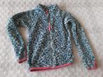 groen tijgerprint fleece vest met roze bies maat 122/128, Kinderen en Baby's, Kinderkleding | Maat 122, Ophalen, Zo goed als nieuw