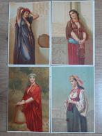 Franse Reclamekaarten - mooie vrouwen - 1900, Verzamelen, Overige thema's, Ongelopen, Ophalen of Verzenden, Voor 1920