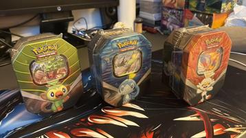 Galar Partners Art Set Tins Cinderace, Inteleon & Rillaboom beschikbaar voor biedingen