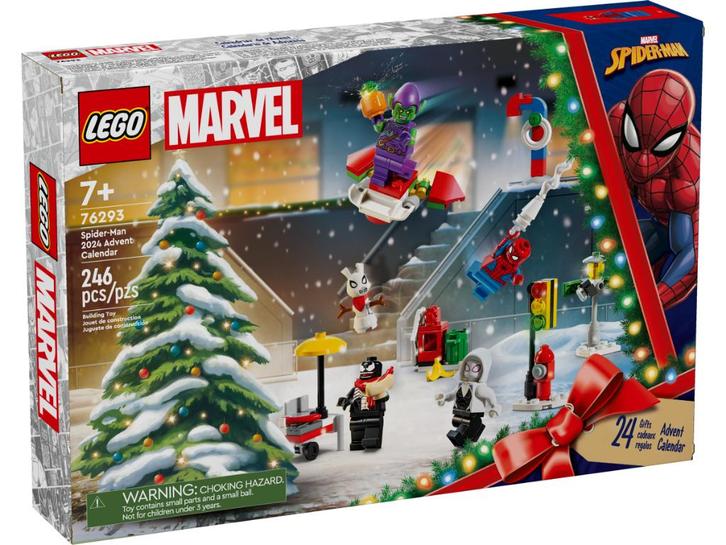 LEGO Marvel - Adventkalendar Spider-Man (76293), Kinderen en Baby's, Speelgoed | Duplo en Lego, Nieuw, Lego, Complete set, Verzenden