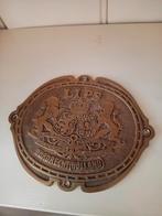 Kluis embleem, Ophalen of Verzenden, Gebruikt, Rechthoekig, Hout