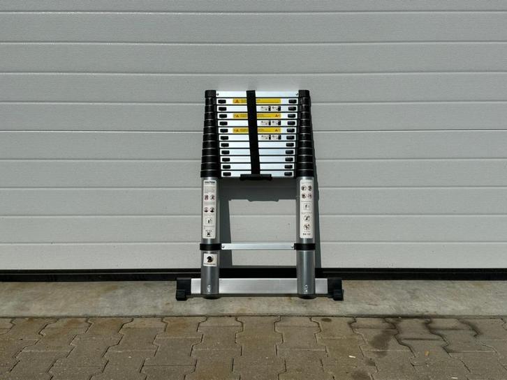 Telescoopladder | Nürnberg | 3.8M | NIEUW LEVERBAAR!, Doe-het-zelf en Verbouw, Ladders en Trappen, Nieuw, Ladder, 2 tot 4 meter