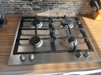 Vierpits gaskookplaat, Gebruikt, Inbouw, Gas, 4 kookzones