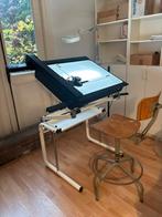 Professionele tekentafel met licht, Neolt Lux 50x70, Ophalen, Gebruikt, Minder dan 130 cm, Verlichting