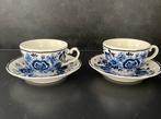 Twee ‘Delfts Blauwe’ kopjes, Antiek en Kunst, Antiek | Servies los, Ophalen of Verzenden