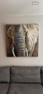 Canvas Schilderij 100x100 cm, Antiek en Kunst, Kunst | Schilderijen | Klassiek, Ophalen