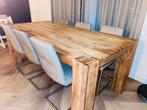 Grote robuuste eettafel, Huis en Inrichting, Complete eetkamers, Ophalen, Gebruikt
