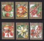(BLOEMEN/PLANTEN) Cuba Mi. 2338/2343 gestempeld, Ophalen of Verzenden, Gestempeld, Dier of Natuur