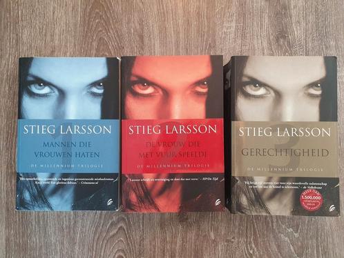 Stieg Larsson Millennium trilogie, Boeken, Thrillers, Zo goed als nieuw, Scandinavië, Ophalen of Verzenden