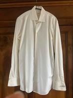 NIEUW! Profuomo overhemd, slim fit, off white, lang, mt 43/7, Overige kleuren, Nieuw, Ophalen of Verzenden, Profuomo