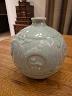 Grote lichtgroene celadon vaas China 20e eeuw, Aardewerk of Porselein, Nieuw, Ophalen of Verzenden, Minder dan 50 cm
