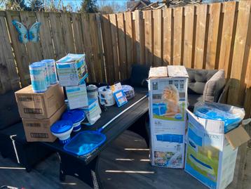 Zeer compleet groot zwembad 7127 liter te koop beschikbaar voor biedingen