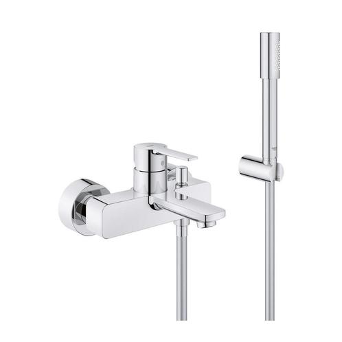 Grohe Lineare badmengkraan met handdouche, Doe-het-zelf en Verbouw, Sanitair, Nieuw, Bad, Chroom, Ophalen of Verzenden