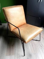 Moderne woonkamerstoel, Huis en Inrichting, Fauteuils, Ophalen, 75 tot 100 cm, Zo goed als nieuw, Metaal