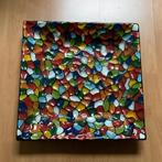 Sierschaal, Huis en Inrichting, Woonaccessoires | Schalen en Manden, Ophalen, Zo goed als nieuw, Rechthoekig, Steen of Aardewerk