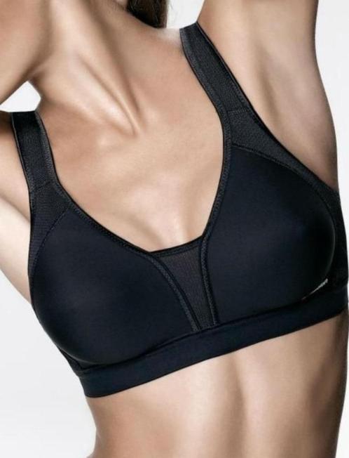 SPORT BEHA, TRIUMPH,  triaction exteme N, Kleding | Dames, Ondergoed en Lingerie, BH, Zwart, Ophalen of Verzenden