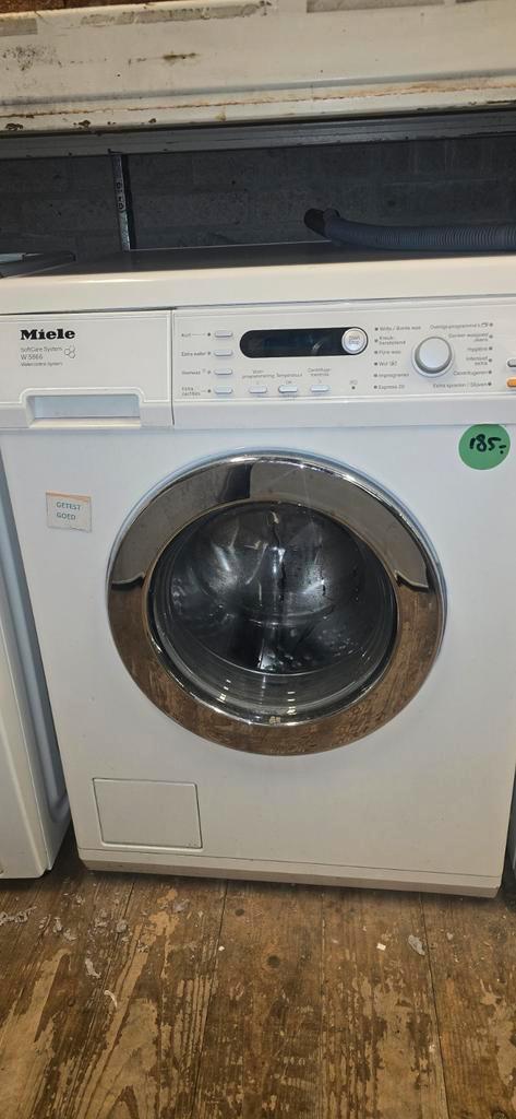 Miele Softcare wasmachine met garantie, Witgoed en Apparatuur, Wasmachines, Zo goed als nieuw, 6 tot 8 kg, Minder dan 85 cm, 1600 toeren of meer