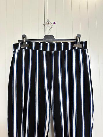 Gestreepte dames flaredbroek maat xl beschikbaar voor biedingen