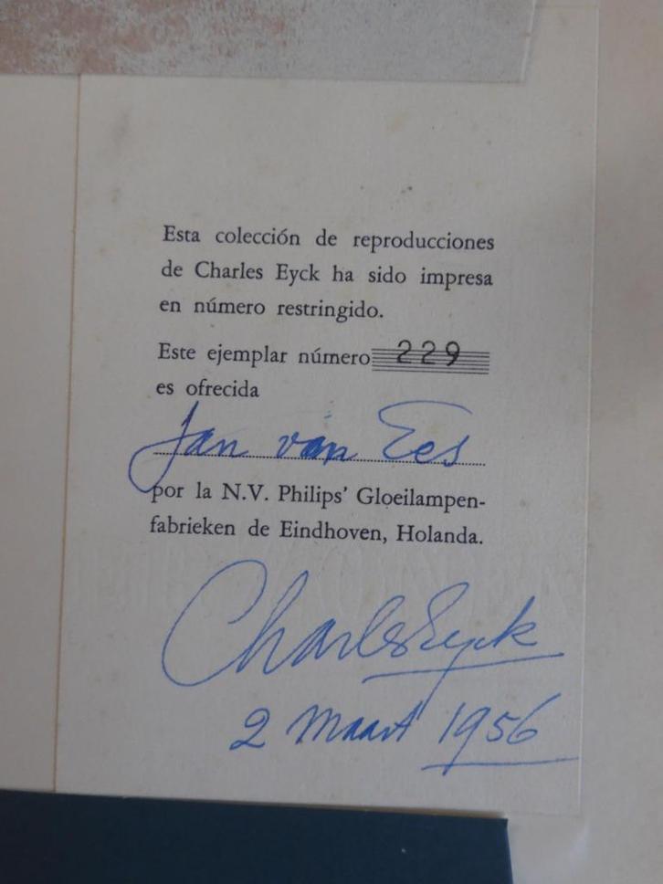 Eindhoven visto por Charles Eyck gesigneerd en compleet 1948, Boeken, Geschiedenis | Stad en Regio, Gelezen, 20e eeuw of later