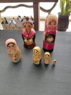 Set matroesjka poppetjes poppen, Ophalen