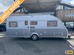 Kip Hyline 53 TEB 2004 MOVER + VOORTENT!!, Caravans en Kamperen, Caravans, Standaardzit, Kip, 2 aparte bedden, 5 tot 6 meter