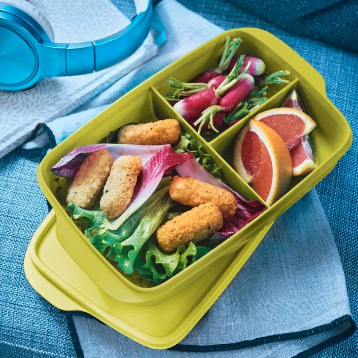 Tupperware Eco Snackdoos Lime nieuw, Huis en Inrichting, Keuken | Tupperware, Nieuw, Bak of Kom, Groen, Ophalen of Verzenden