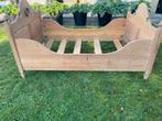 Grenen bed oud, Huis en Inrichting, Slaapkamer | Bedden, Gebruikt, 90 cm, Eenpersoons, Ophalen of Verzenden