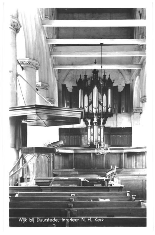 976423	Wijk	bij Duurstede	Ned Herv Kerk	Nette oude kaart Onb, Verzamelen, Ansichtkaarten | Nederland, Ongelopen, Utrecht, Verzenden