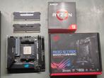 Ryzen 9 5900X, 32GB DDR4, ROG Strix B550I - Complete Set, Computers en Software, Moederborden, DDR4, AM4, Ophalen of Verzenden