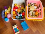 Kinderboodschappen, keukenspulletjes, winkel, kassa, Kinderen en Baby's, Ophalen, Gebruikt, Hout