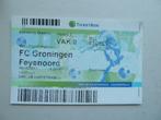 Entreeticket.  Fc Groningen - Feyenoord. 30-10-2011, Ophalen of Verzenden, Gebruikt, Feyenoord, Overige typen