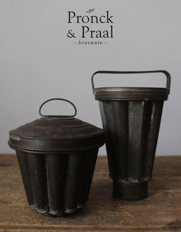 Oude brocante poffert *Pronck & Praal* beschikbaar voor biedingen