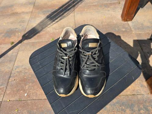 Via Vai zwarte stoere leren sneakers maat 40, Kleding | Dames, Schoenen, Gedragen, Sneakers of Gympen, Zwart, Ophalen of Verzenden