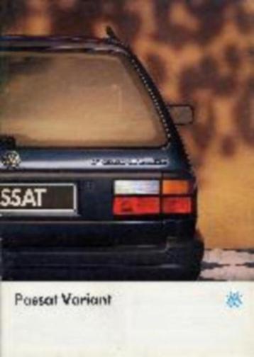 Volkswagen VW Passat 3 fraaie brochure/auto folder '88 - '96 beschikbaar voor biedingen