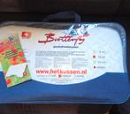 Butterfly mahoton gezondheidskussen 12 cm medium, Eenpersoons, Wit, Ophalen of Verzenden, Zo goed als nieuw