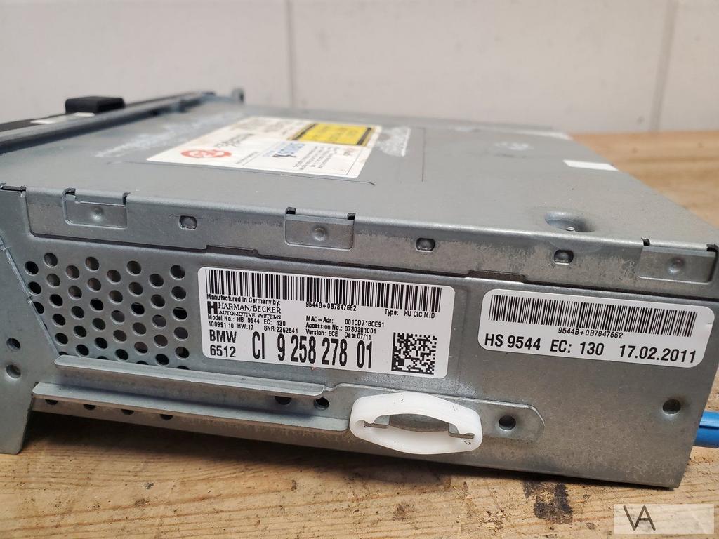 BMW 1 serie E87 3 E90 E91 radio cd navigatie 9258278 €150, Ophalen of Verzenden