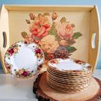 Royal Albert 'Old Country Roses', gebaksbordjes, Antiek en Kunst, Antiek | Servies los, Ophalen of Verzenden