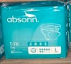 Absorin t-fit Day maat L + Absorin underpads, Diversen, Ophalen, Nieuw